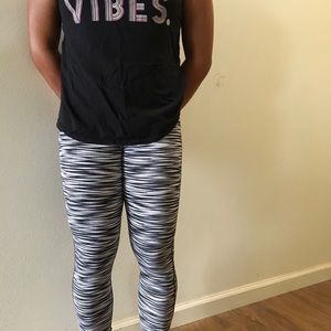 Victoria Secrets Sports leggings with stirrups